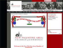 Tablet Screenshot of newpalestinechamber.nonprofitsites.com